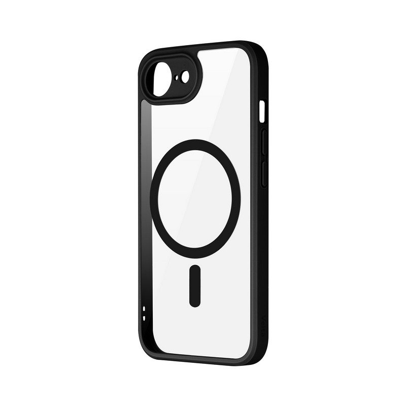 iPhone 17e/iPhone 16e 耐衝撃ハイブリッドケース 「Velta mag」 ブラック