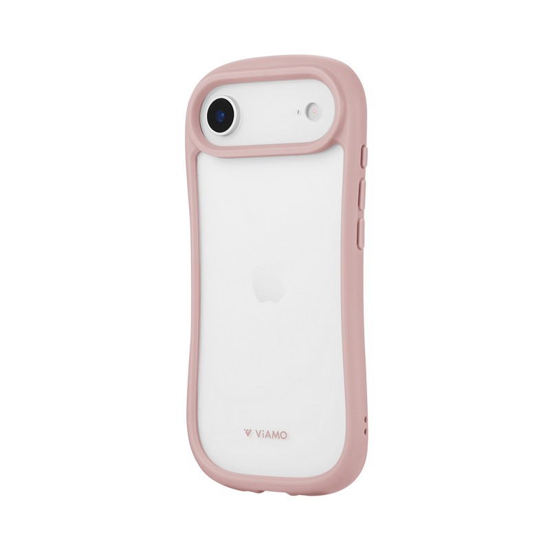 iPhone Air 耐傷・耐衝撃ハイブリッドケース 「ViAMO freely」 ダスティピンク