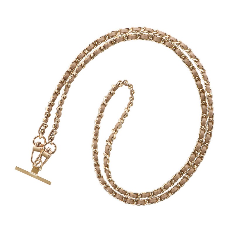 スマートフォン（汎用） ショルダーストラップ「SHOULTY MULTI STRAP」Chain ベージュ