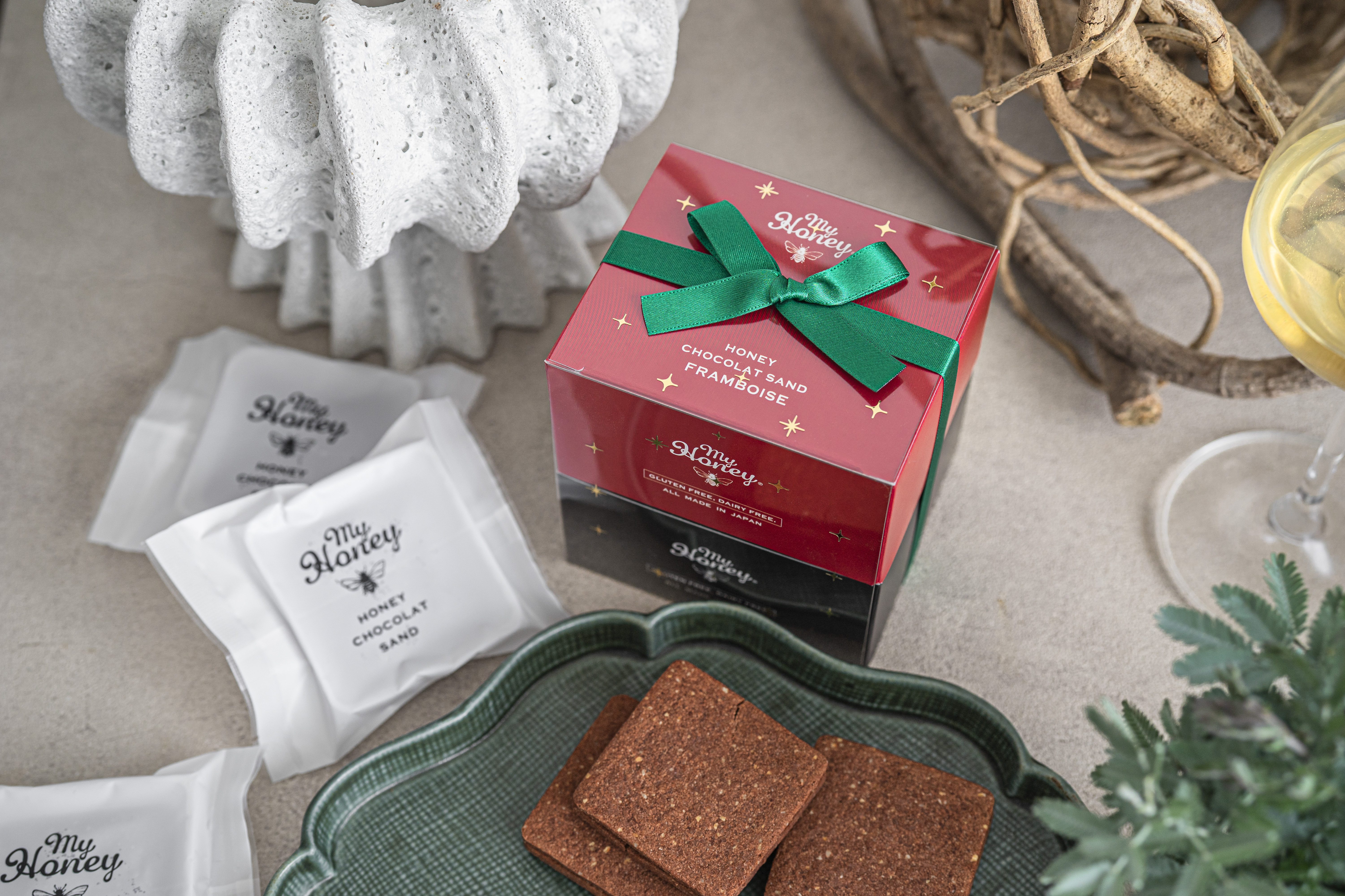 12月24日着までのご注文分はリボンが緑になります。