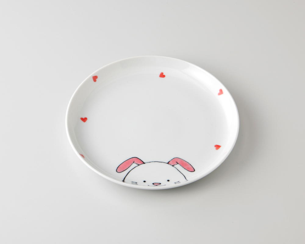 【リトルキッズ】バイキングプレート　うさぎ