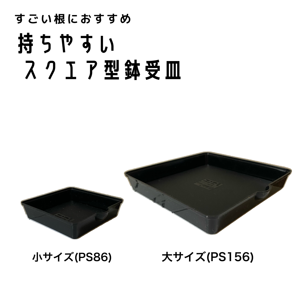 スクエア型受皿