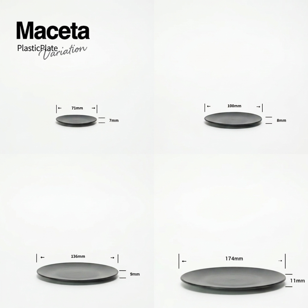 Maceta 薄型受け皿（外径71〜174mm）