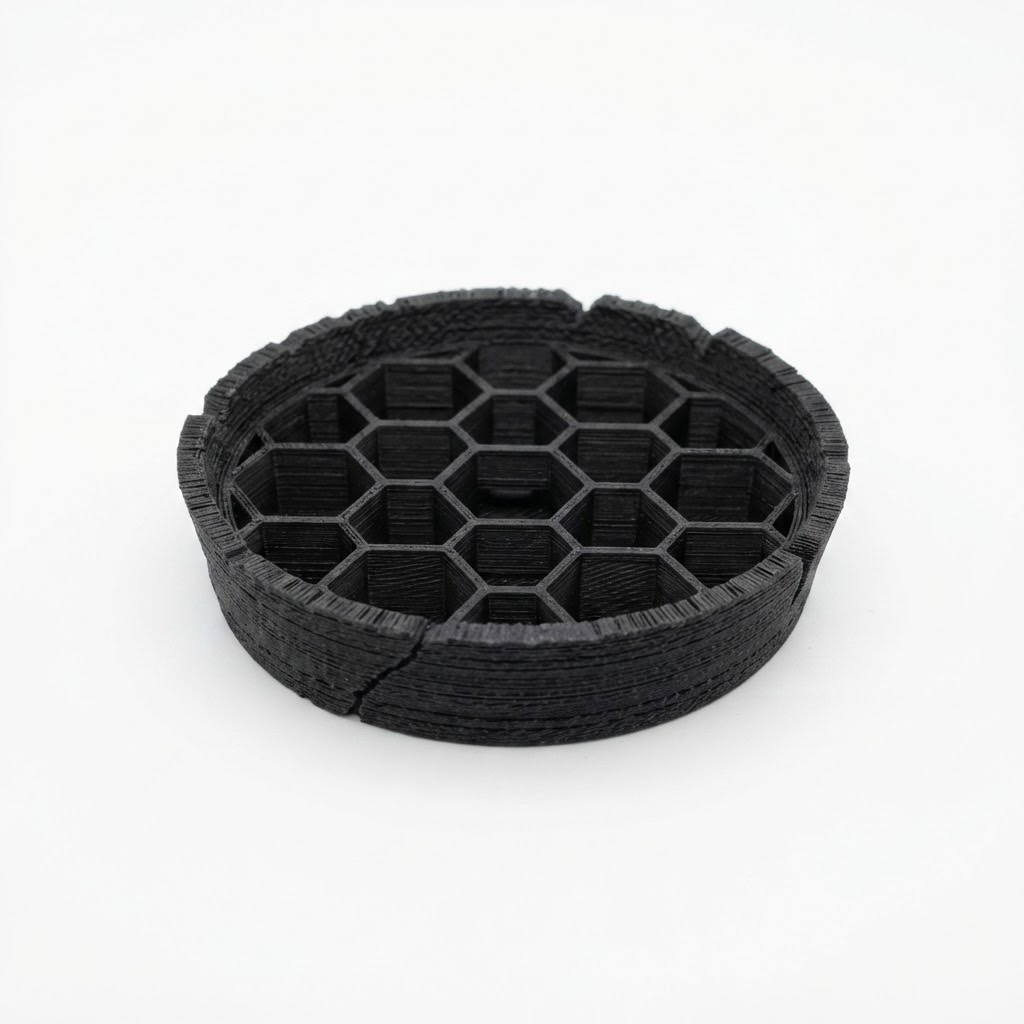 UKEZARA 'ROUND CRACK' L　外寸：124.6mm 内寸：114.4mm 高さ：28mm