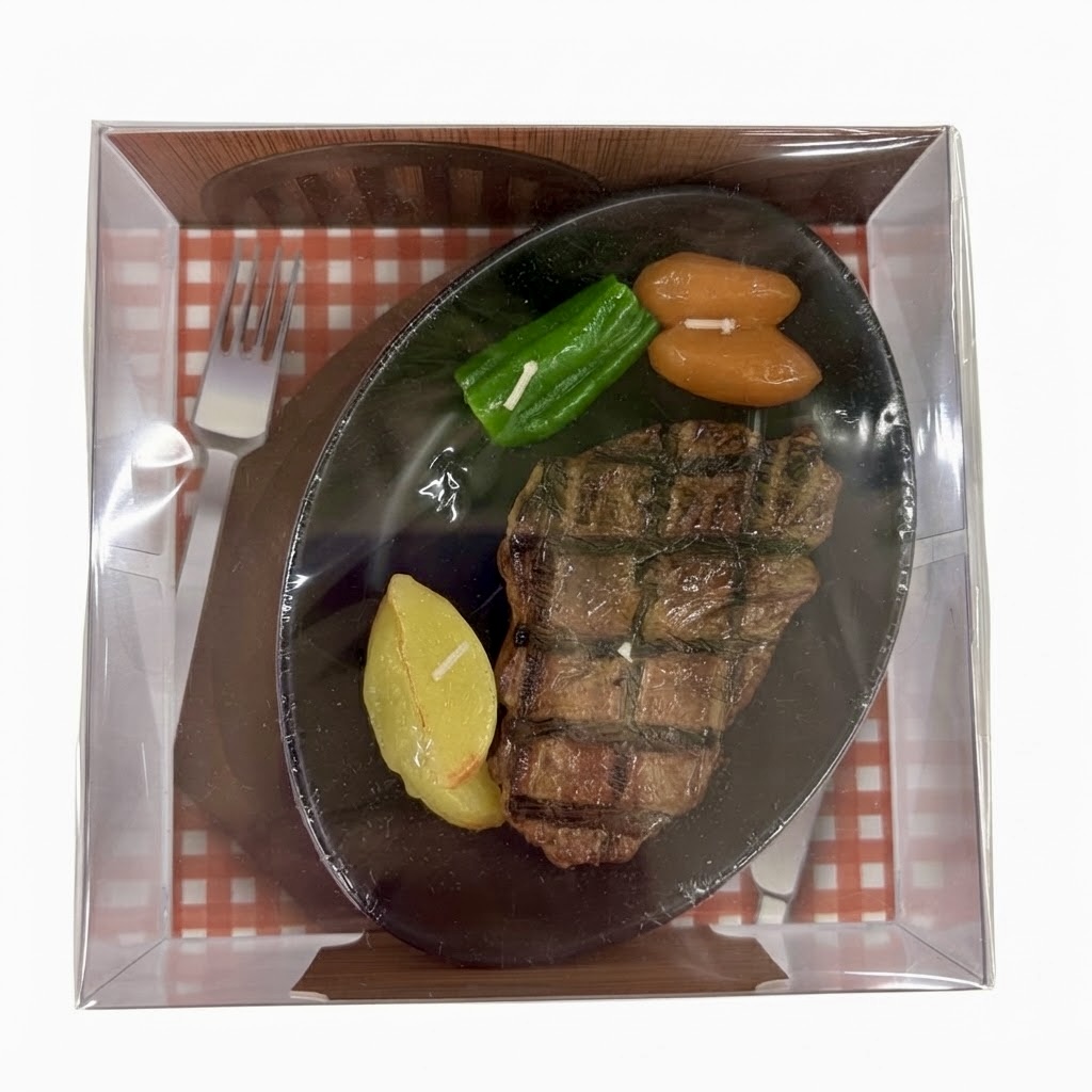 ステーキキャンドル