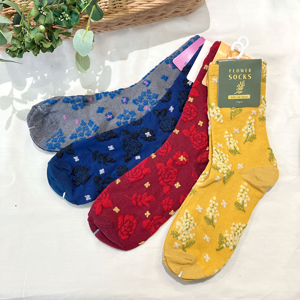 靴下 ﾌﾗﾜｰｿｯｸｽ