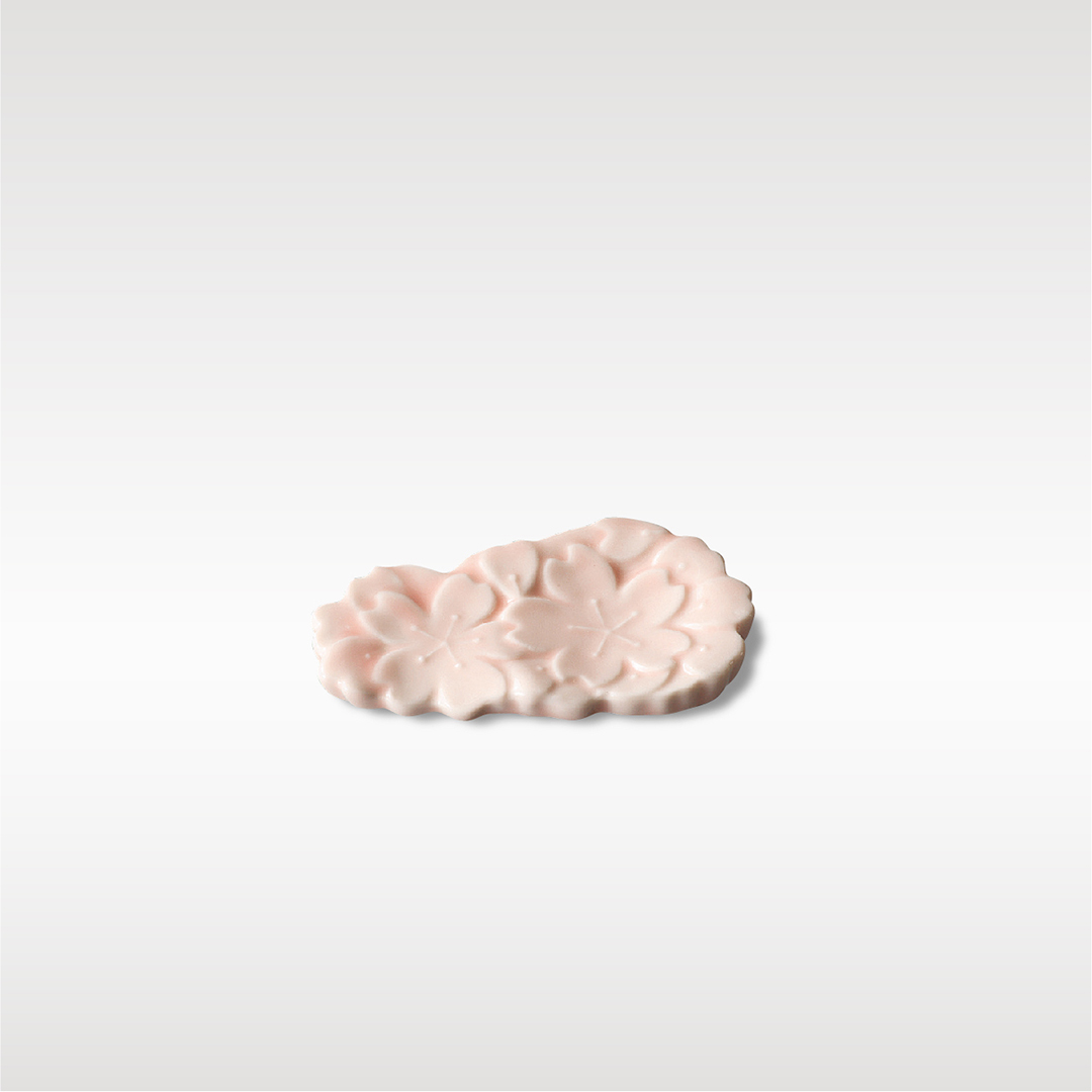 ピンク桜箸置き
