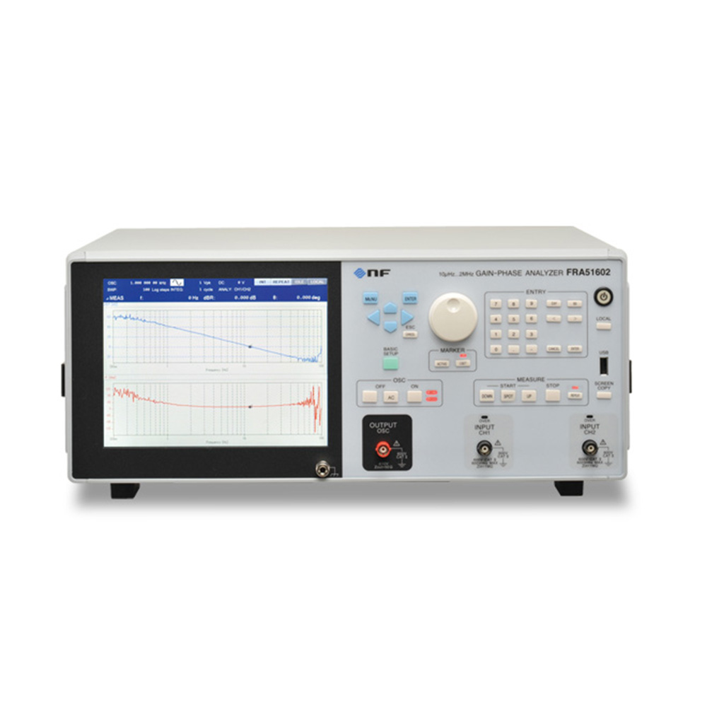 ゲイン・フェーズ分析器 FRA51602