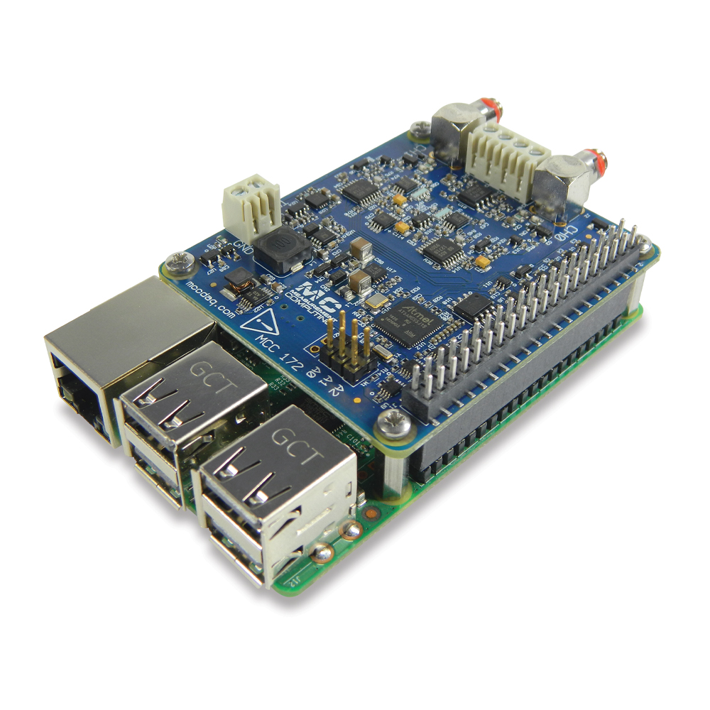 Raspberry Pi用IEPE測定DAQ HAT MCC 172