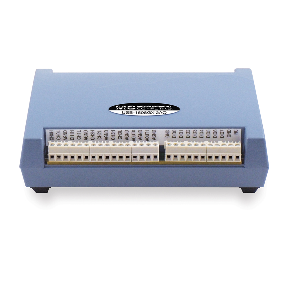 16bit 高速多機能モジュール USB-1608GX-2AO