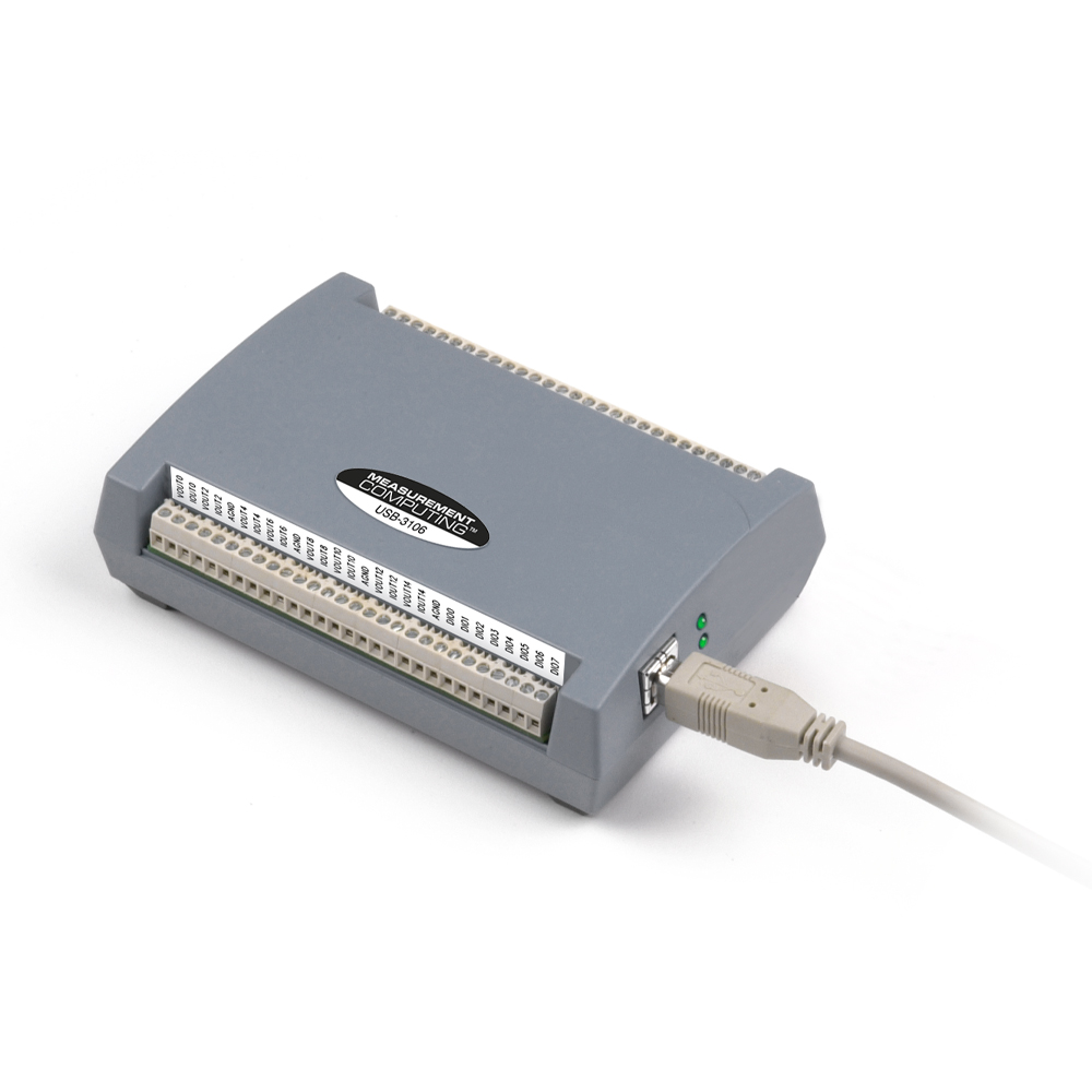 16ch 16bit アナログ電圧/電流出力モジュール USB-3106