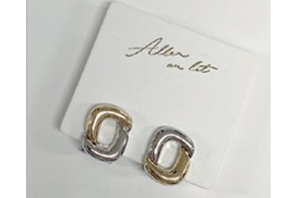 E210167 ﾒﾀﾘｯｸｺﾞｰﾙﾄﾞ ｽｸｴｱｺﾝﾋﾞｸﾘｯﾌﾟｲﾔﾘﾝｸﾞ MIX