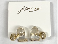 E210207/E210208/E210209/E210210 ｱｸﾘﾙｽﾄｰﾝｲﾔﾘﾝｸﾞ CRY PPL BRN GRY