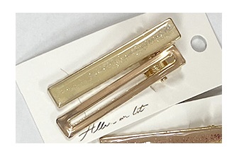 HC210217/HC210218/HC210219 ｾｯﾄﾍｱｸﾘｯﾌﾟ ｽｸｴｱ WHT PNK GRY