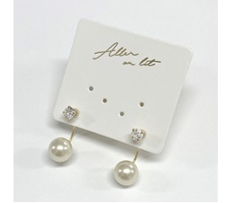 JP210280 ﾊﾞｯｸｷｬｯﾁｸﾘｱﾎﾟｽﾄ ﾊﾟｰﾙ×1 WHT