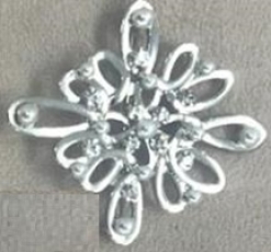 CB209934/CB209935 ﾌﾗﾜｰｷｬｽﾄ×ｶﾞﾗｽﾌﾞﾛｰﾁ RH LG