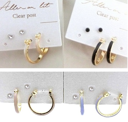 CL-2221 ｾｯﾄｸﾘｱﾎﾟｽﾄ WH BK