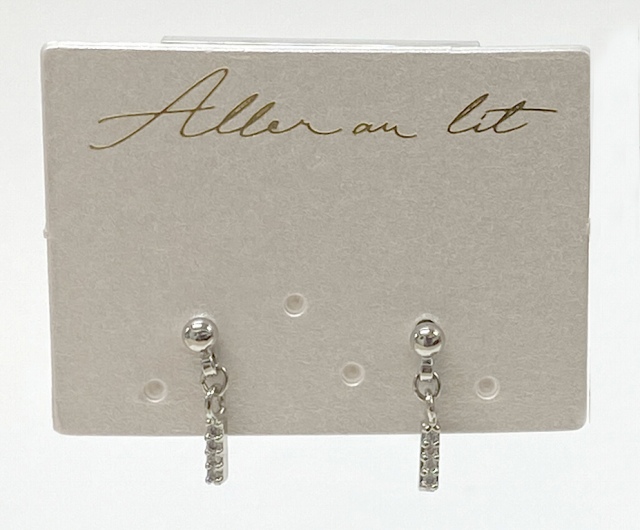 P209994/P209995 ﾒﾀﾙﾊﾞｰ×ｽﾄｰﾝ下がりﾋﾟｱｽ RH LG