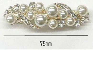 HB209953 ﾊﾟｰﾙ×ｽﾄｰﾝｳｪｰﾌﾞﾊﾞﾚｯﾀ