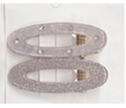 HC210187/HC210189/HC210190 ﾗﾒｱｸﾘﾙｾｯﾄｸﾘｯﾌﾟ PPL BLK GLD