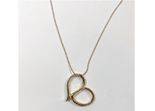 N210158/N210159 ﾒﾀﾘｯｸｺﾞｰﾙﾄﾞ ﾊｰﾄﾈｯｸﾚｽ SLV GLD