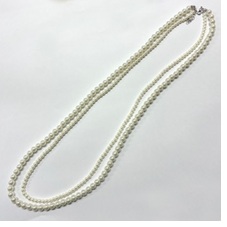 N210393 ﾊﾟｰﾙ2wayﾈｯｸﾚｽ WHT