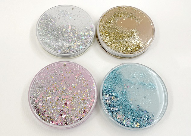 FTZ-0453 ｸﾞﾘｯﾀｰﾐﾗｰ WH BE PK BL