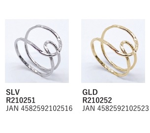 R210251/R210252 ｽﾗｲﾄﾞﾌﾘｰﾘﾝｸﾞ SLV GLD