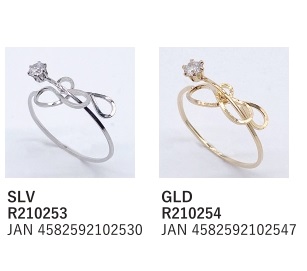 R210253/R210254 ｽﾗｲﾄﾞﾌﾘｰﾘﾝｸﾞ SLV GLD