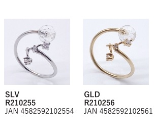 R210255/R210256 ｽﾗｲﾄﾞﾌﾘｰﾘﾝｸﾞ SLV GLD