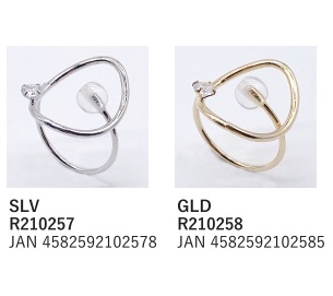 R210257/R210258 ｽﾗｲﾄﾞﾌﾘｰﾘﾝｸﾞ SLV GLD