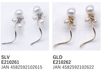 E210261/E210262 ｳﾙﾄﾗﾌｨｯﾄｲﾔﾘﾝｸﾞ SLV GLD