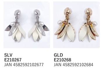 E210267/E210268 ｳﾙﾄﾗﾌｨｯﾄｲﾔﾘﾝｸﾞ SLV GLD