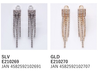 E210269/E210270 ｳﾙﾄﾗﾌｨｯﾄｲﾔﾘﾝｸﾞ SLV GLD