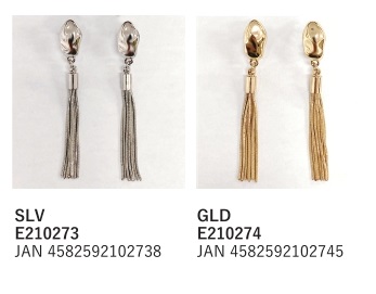 E210273/E210274 ｳﾙﾄﾗﾌｨｯﾄｲﾔﾘﾝｸﾞ SLV GLD