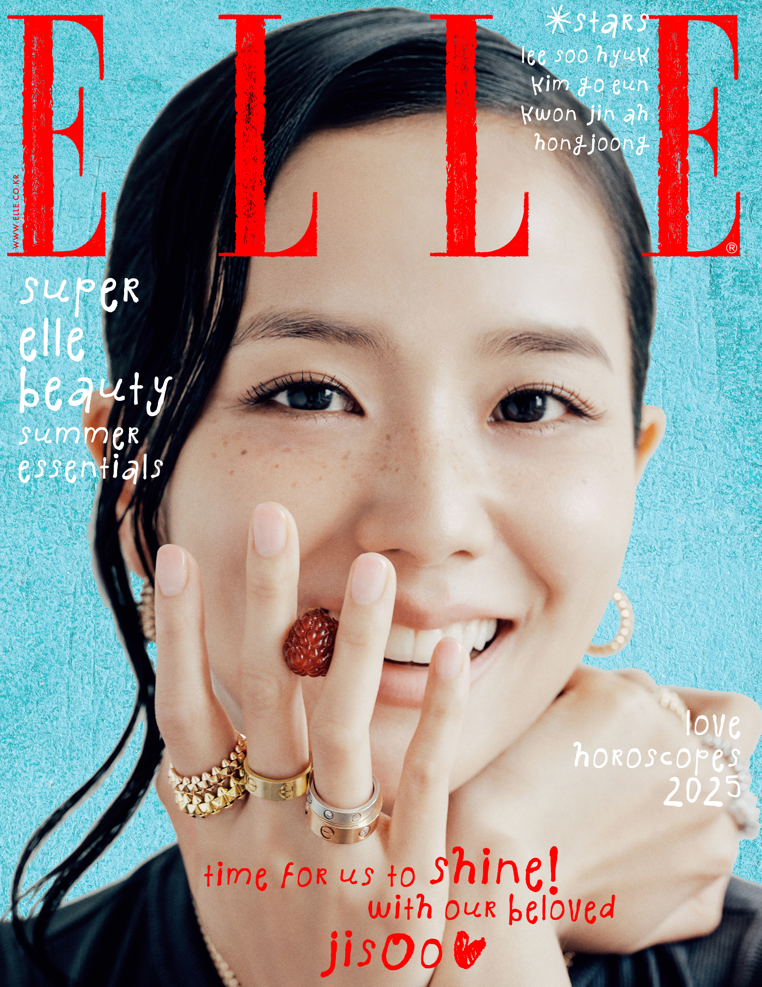 【6/19(木) 15時〆切】 ELLE KOREA 2025年7月号