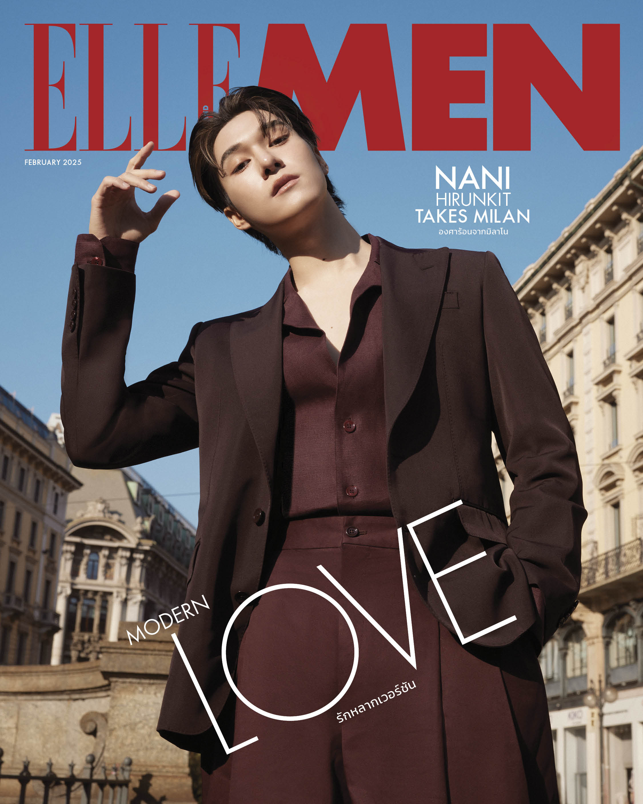 【3/10(月)までのご注文で発売日納品】 ELLE MEN Thailand 2025年2月号