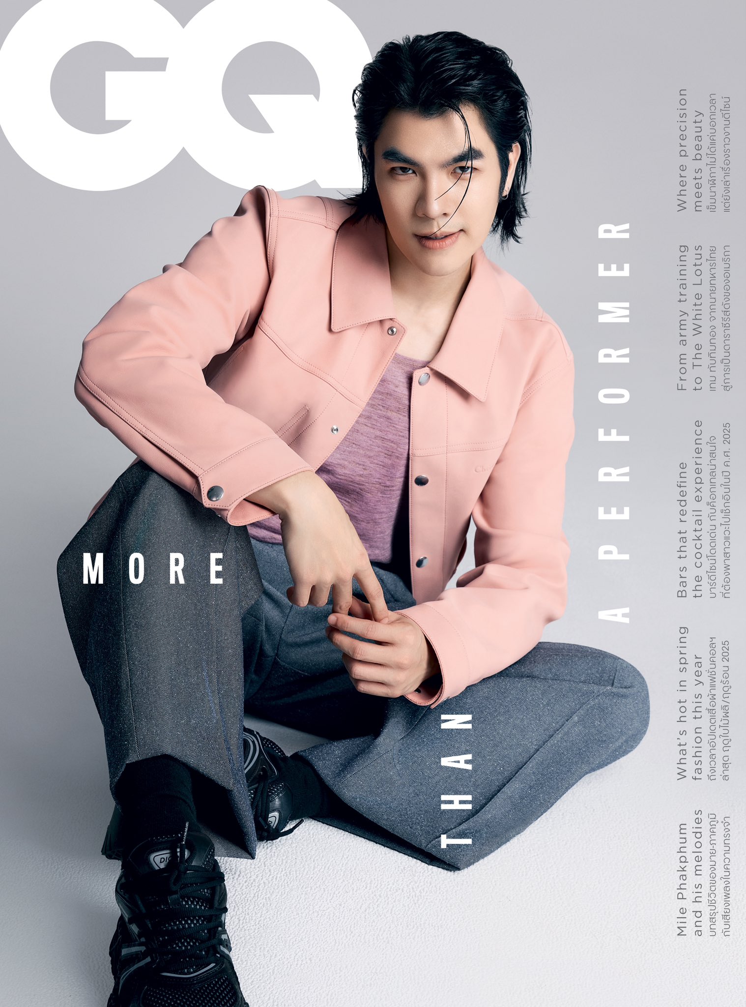 【4/14(月)までのご注文で発売日納品】 GQ Thailand 2025年3月号