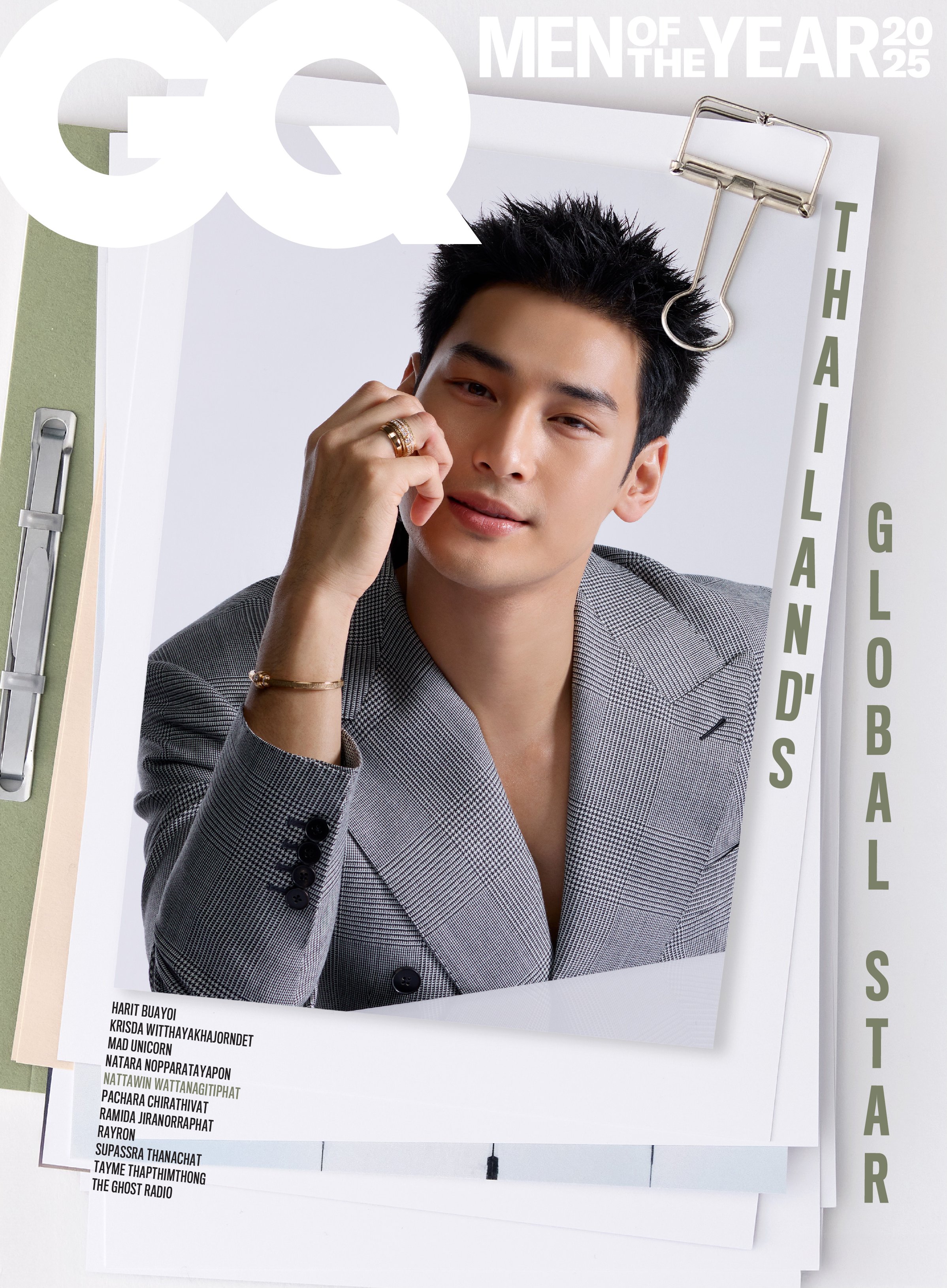 【2026/1/19(月)までのご注文で発売日納品】 GQ Thailand 2025年12月・2026年1月号