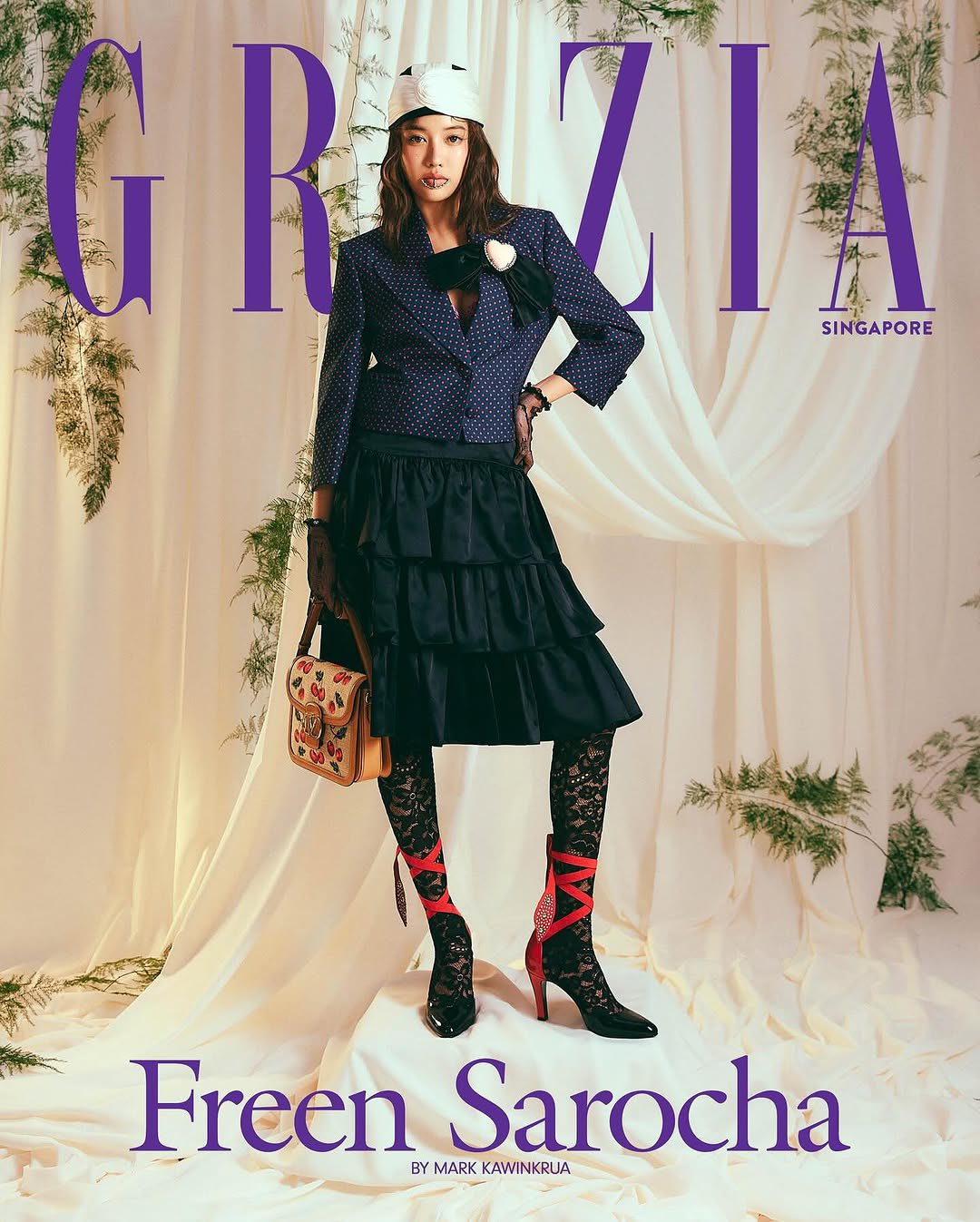 【4/14(月)までのご注文で発売日納品】 GRAZIA SINGAPORE 2025年3月号