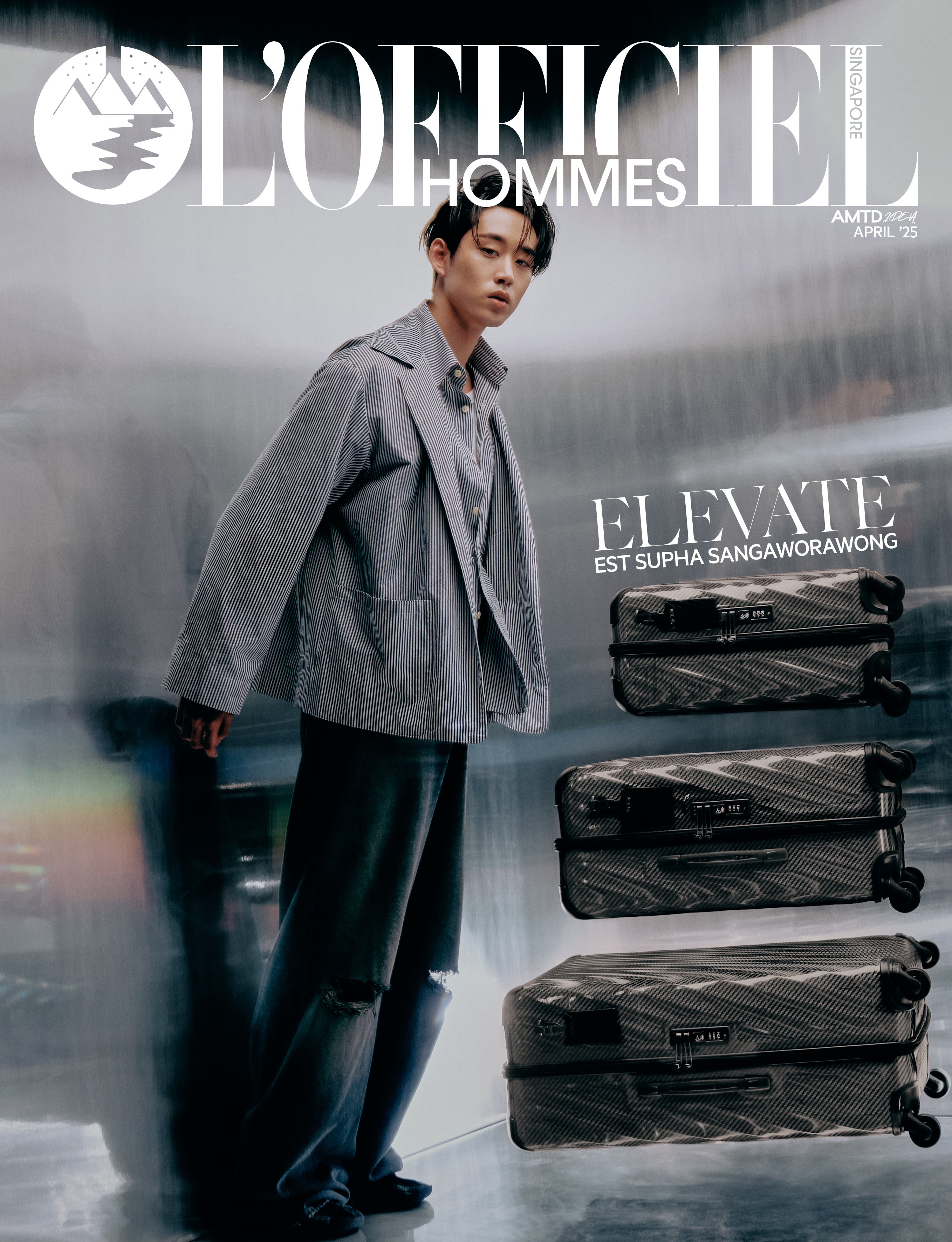 【6/9(月)までのご注文で発売日納品】 L'OFFICIEL HOMMES SINGAPORE 2025年4月号