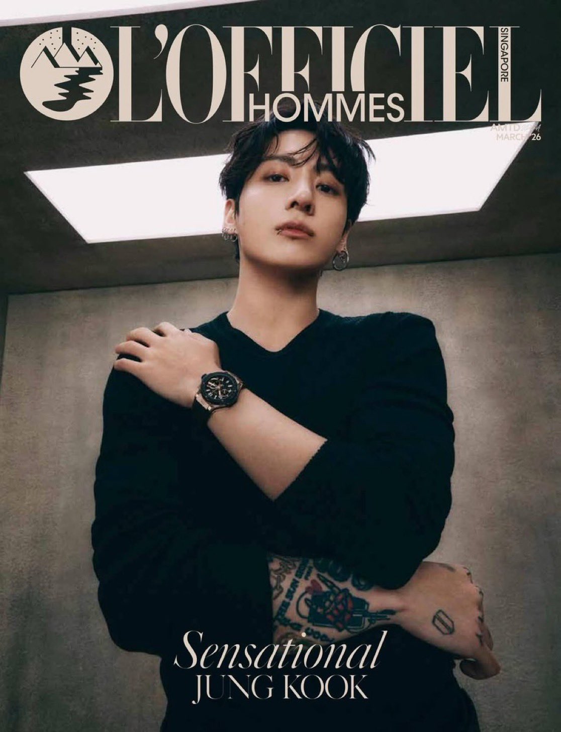 【4/13(月)までのご注文で発売日納品】 L'OFFICIEL HOMMES SINGAPORE 2026年3月号