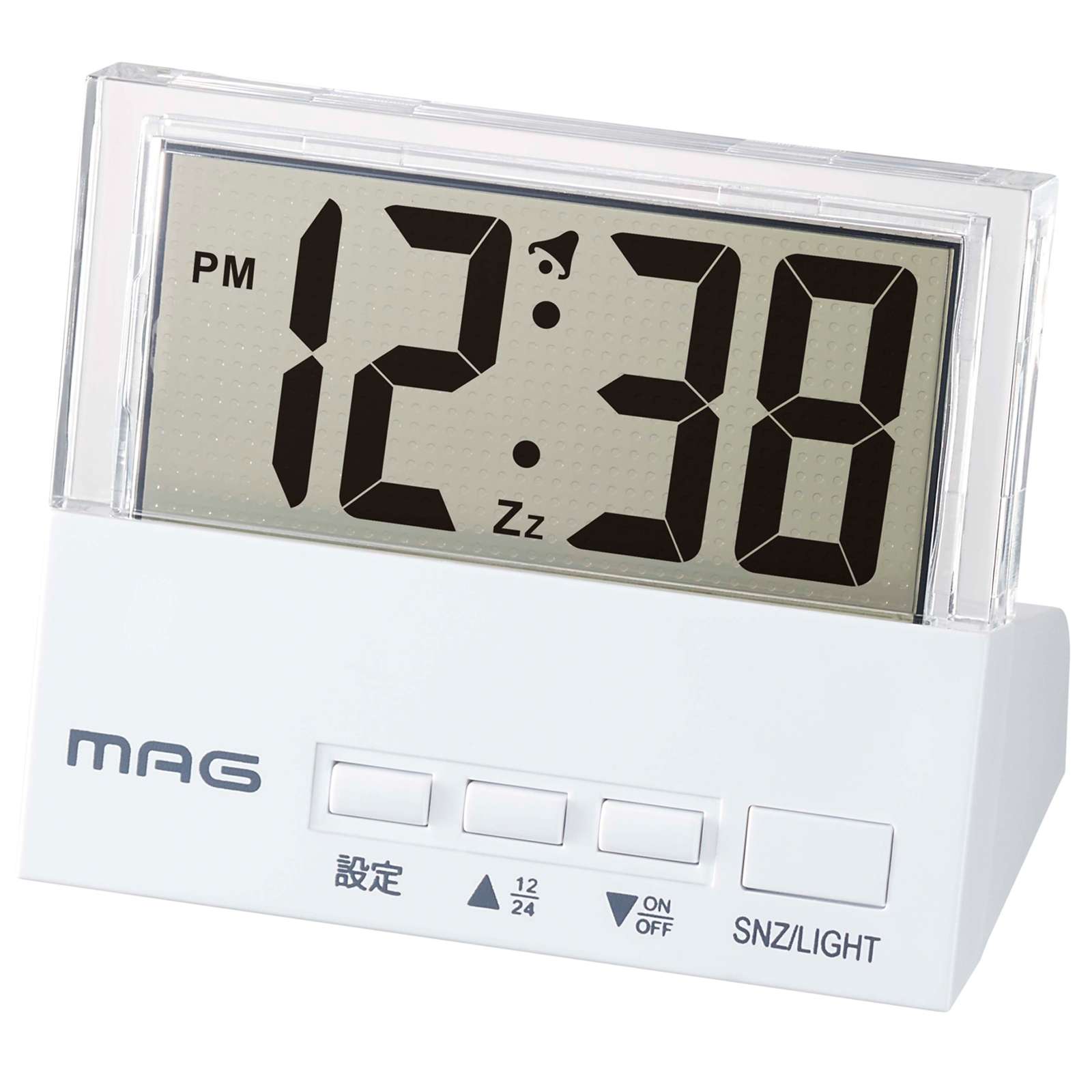ＭＡＧ目覚まし時計　クリアタイム