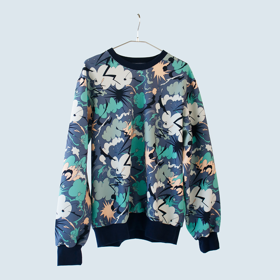 BASIC CREW SWEATS【effect】