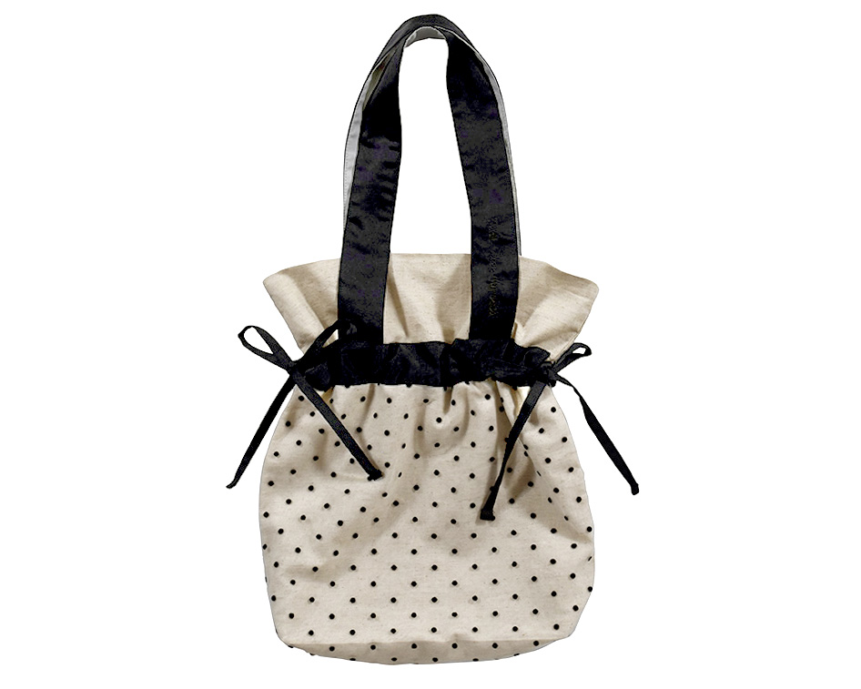 ﾁｭｰﾙ切り替え巾着ﾊﾞｯｸﾞ