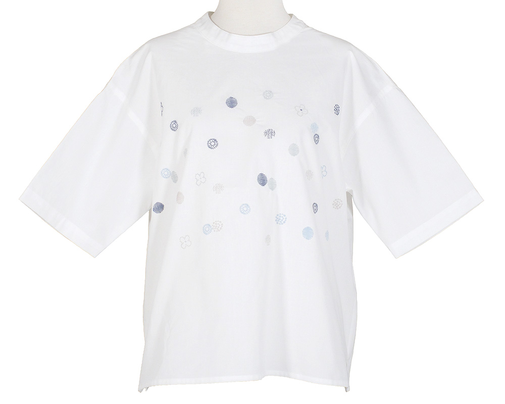 つながり刺繍ﾌﾟﾙｵｰﾊﾞｰ