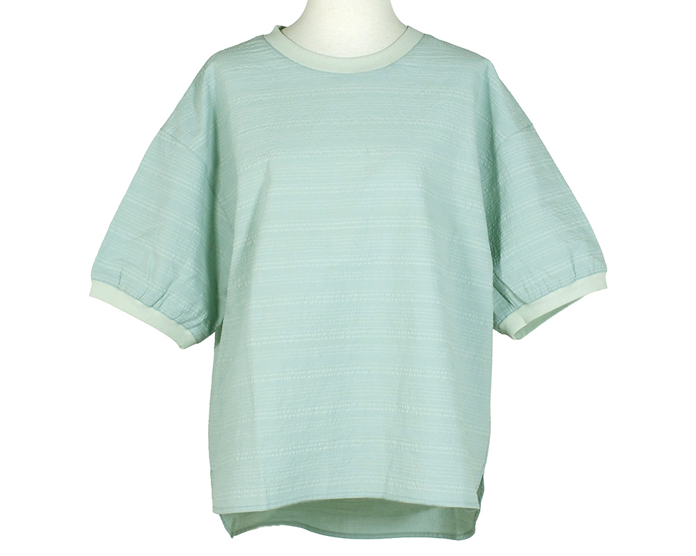 ﾌﾟﾚｰﾄ付きﾎﾞｰﾀﾞｰTﾌﾞﾗｳｽ