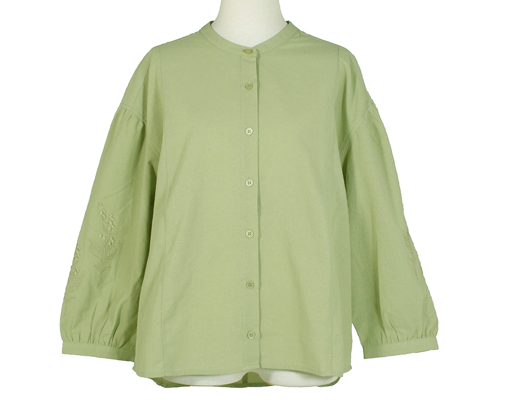 薬草刺繍ﾌﾞﾗｳｽ