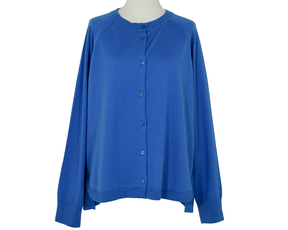 ｺｯﾄﾝｼﾙｸﾗｳﾝﾄﾞﾍﾑﾆｯﾄｶｰﾃﾞｨｶﾞﾝ