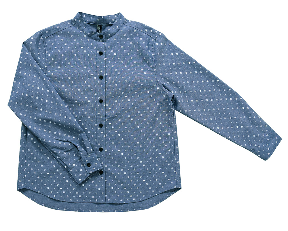 総柄ﾌﾟﾘﾝﾄｼｬﾂ